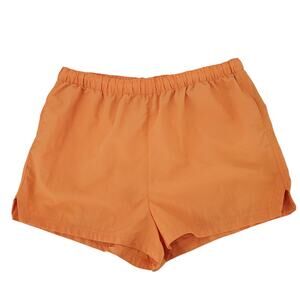 DSG High Rise‎ Notched Woven Athletic Shorts Light Orange Womens XXL New